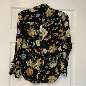 Maeve by Anthropologie Floral Blouse